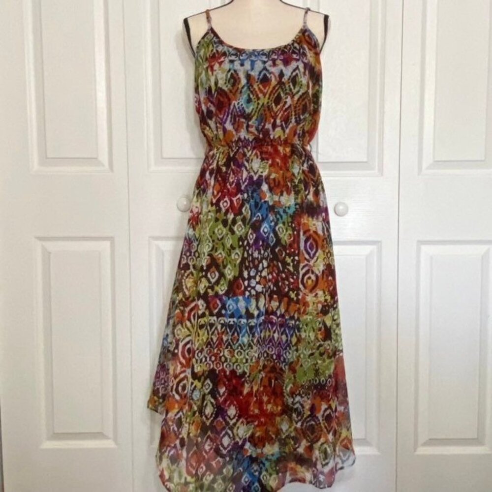 Cruise Ready Sundress with Skinny Shoulder Straps
